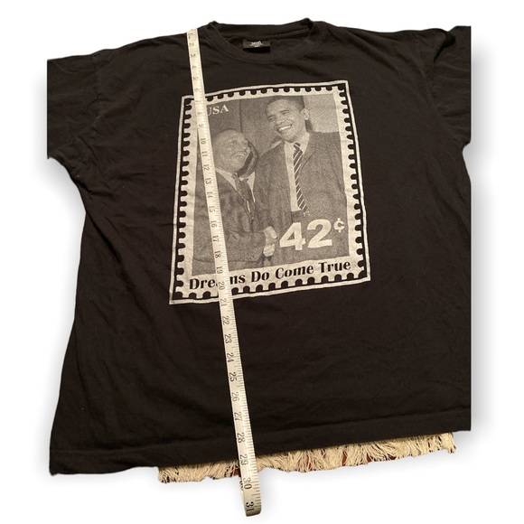 Vintage Barack Obama Mlk Martin Luther King Dreams Come True T-shirt - Picture 3 of 3